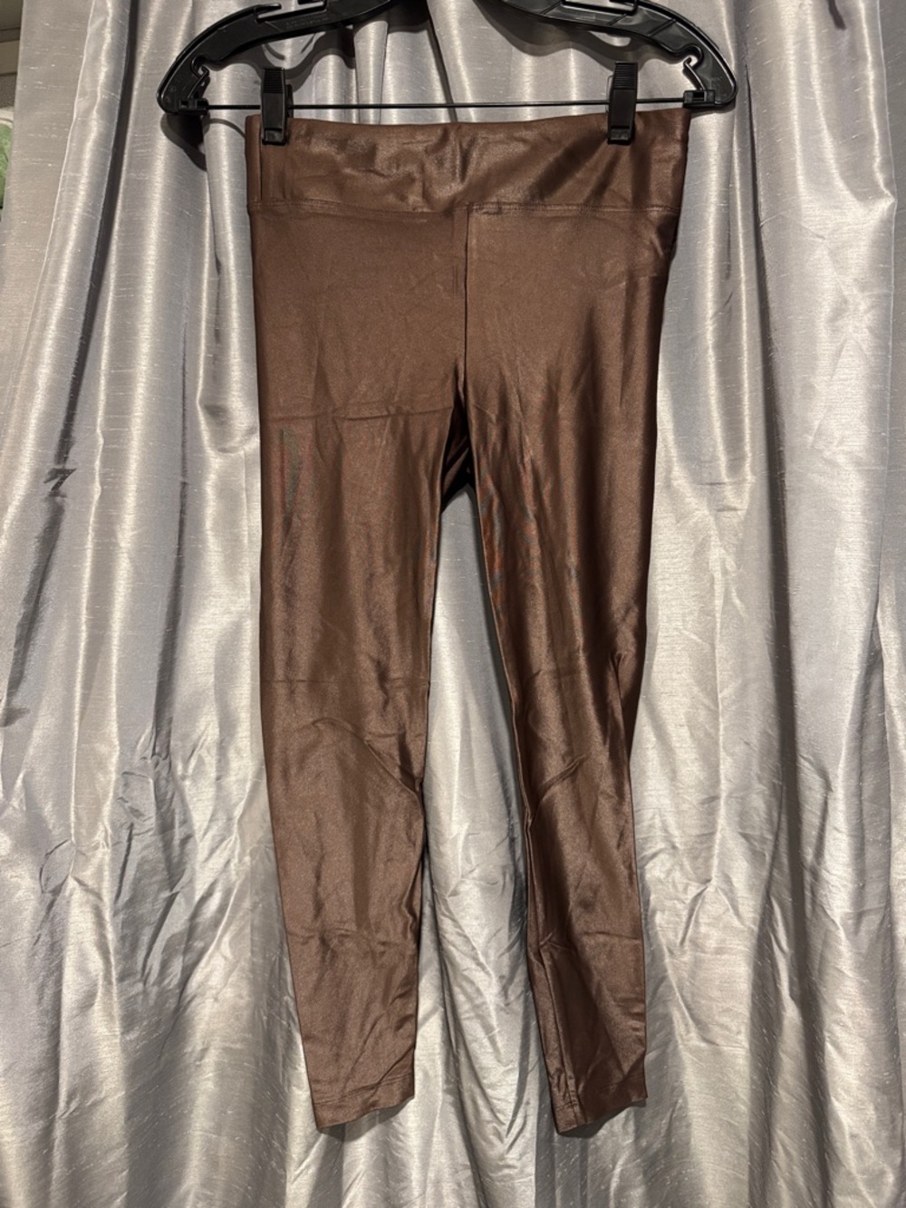 Koral Lustrous Infinity Brown High-Waisted Leggings Size Medium